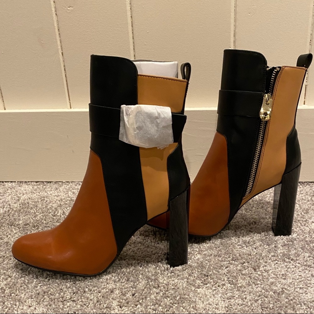 Zara leather boots